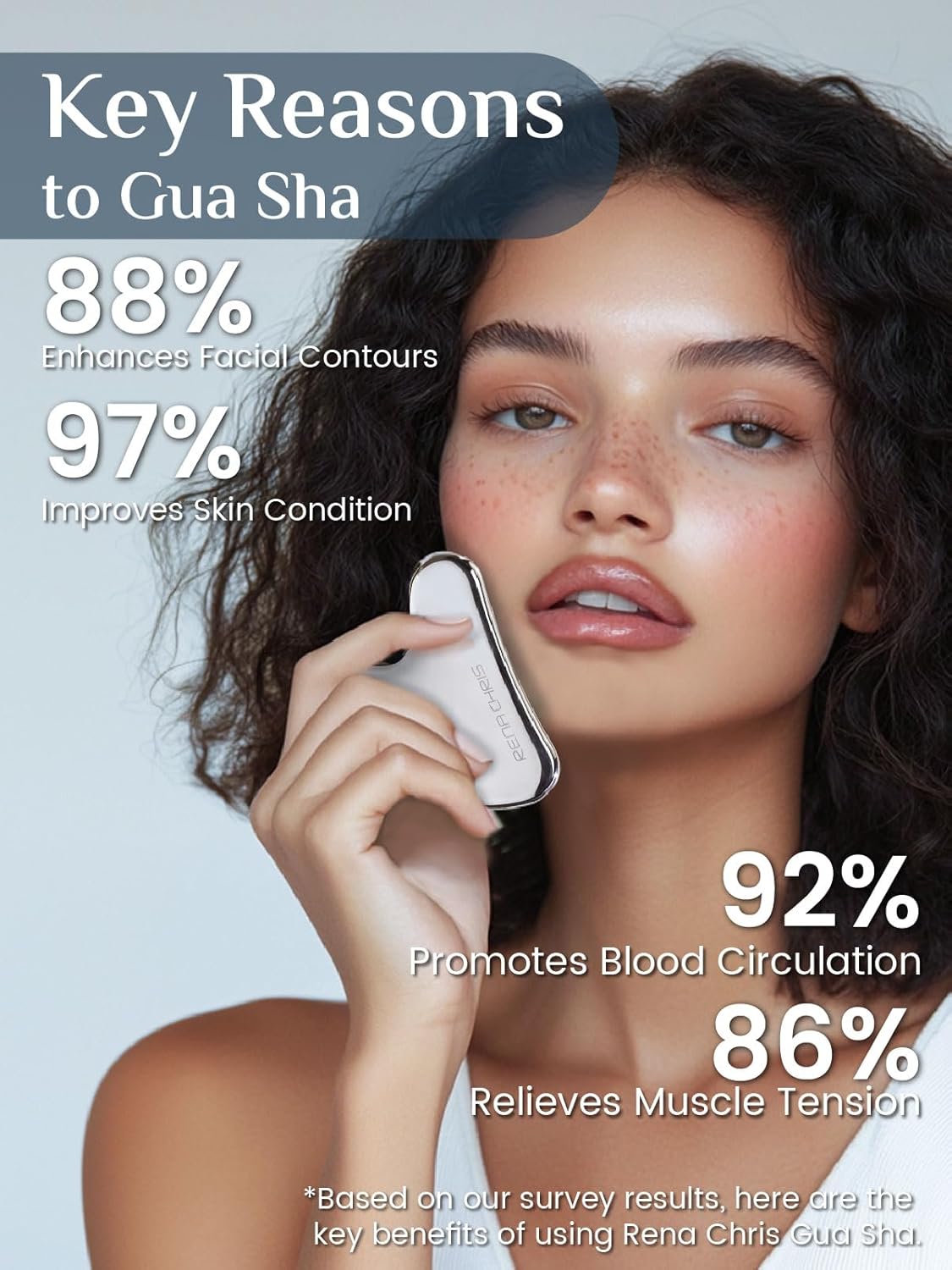 Stainless Steel Gua Sha Facial Tool for Acupuncture and Manual Massage, Ideal for Jawline Sculpting and Reducing Puffiness, Perfect Skin-Care Gift